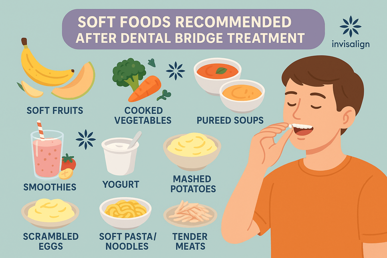 Foods to Eat After Dental Bridge Treatment